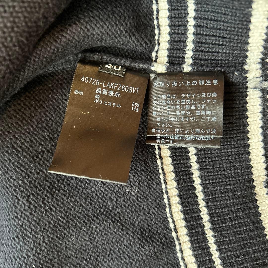 FOXEY NEW YORK カーディガン ネイビー 40