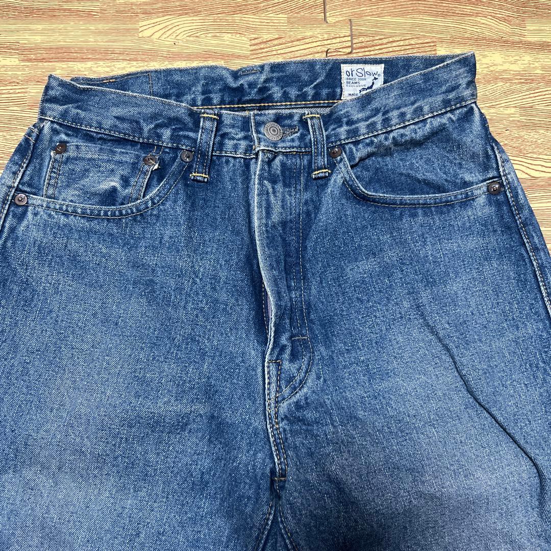 orSlow × BEAMS BOY No.8 デニム XS 日本製 美品