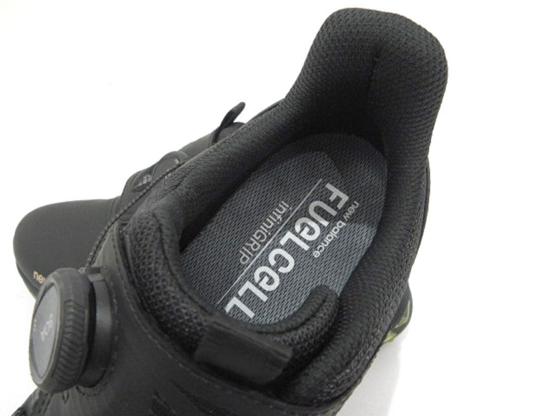 new balance ゴルフシューズ BOA 24cm 黒
