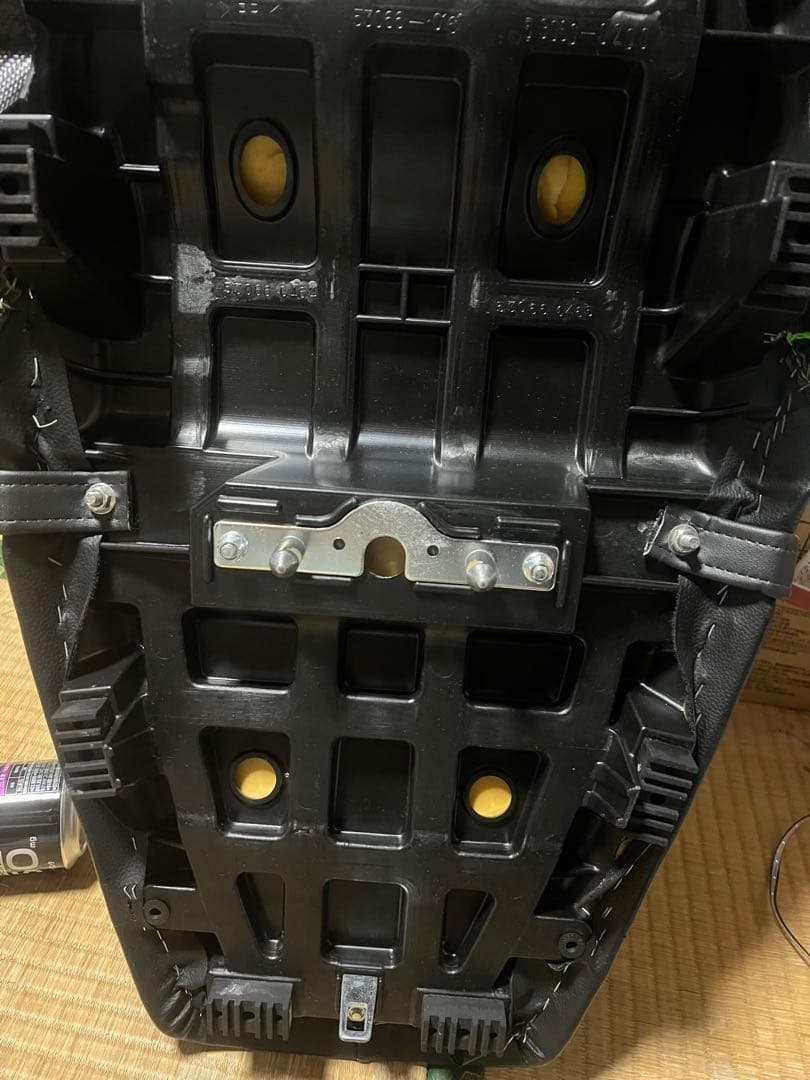 ZX-14R ZX14R ZZR1400カスタム 張替シート グリーンステッチ