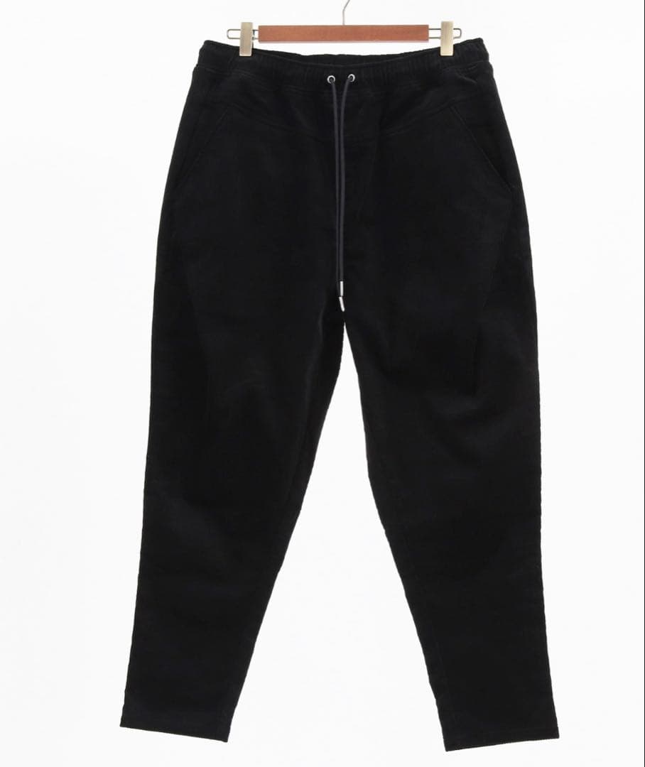 CAMBIO コーデュロイストレッチ ソフトサルエルテーパードパンツ