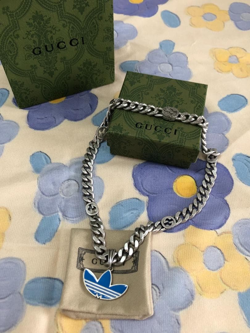 グッチ　ネックレス　オシャレ　美品