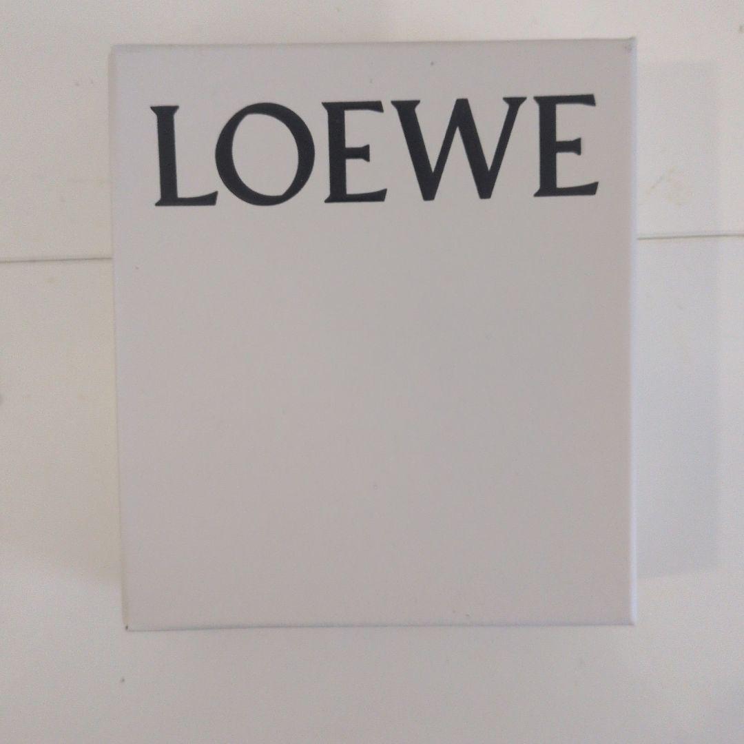 LOEWE グレージュ 三つ折り財布　コンパクト財布　ロエベ
