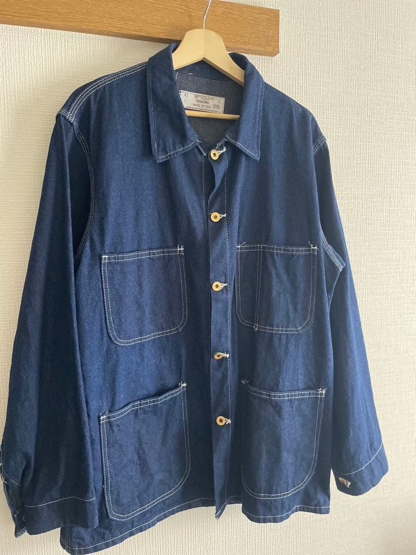 Universal Overall カバーオール 42 ダークブルー