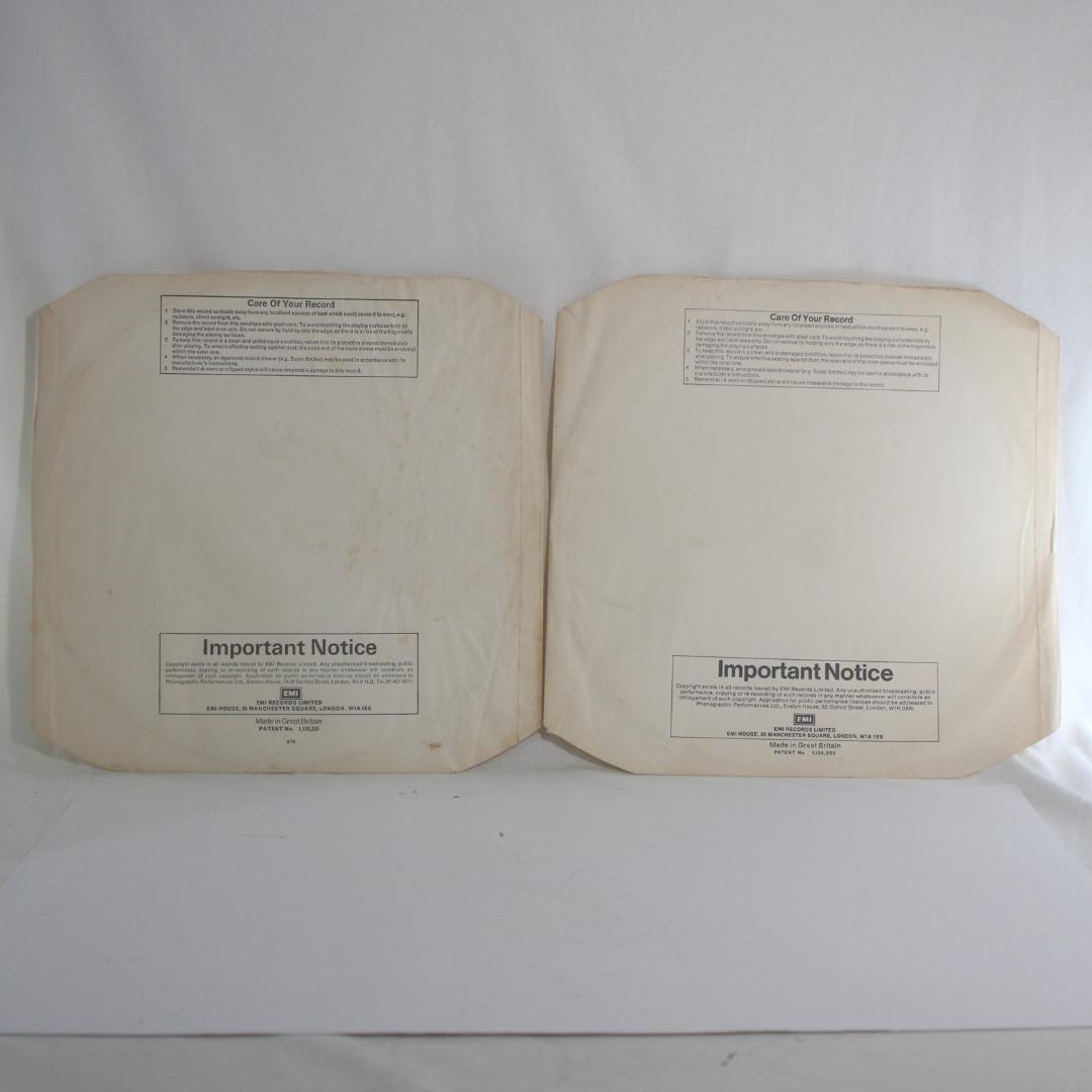 英LP The Beatles White Album UK盤 ステレオ キズ有