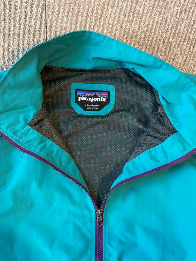 patagonia ターコイズ バギーズジャケット