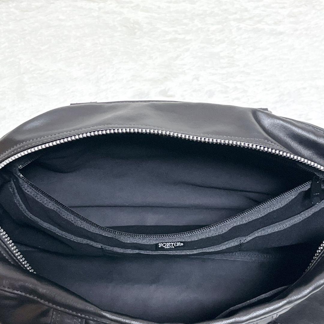 【極美品】PORTER フリースタイル ボストンバッグ 黒 707-07171