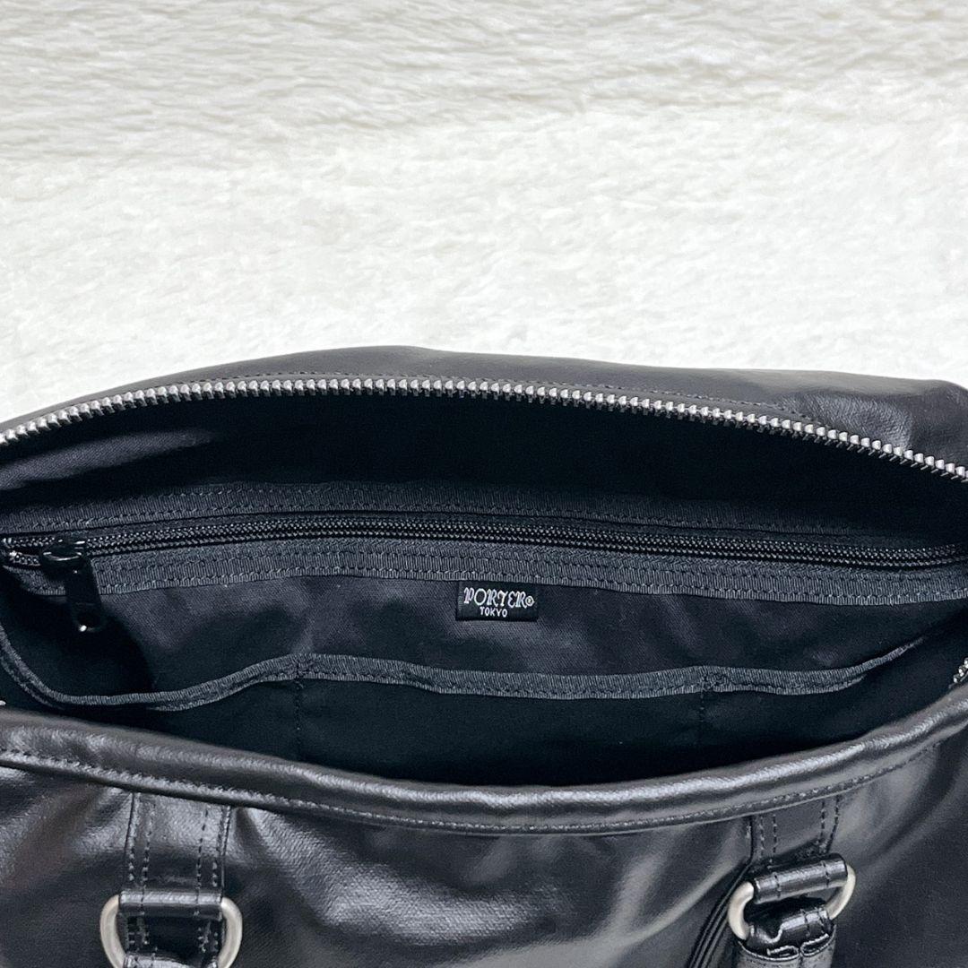 【極美品】PORTER フリースタイル ボストンバッグ 黒 707-07171
