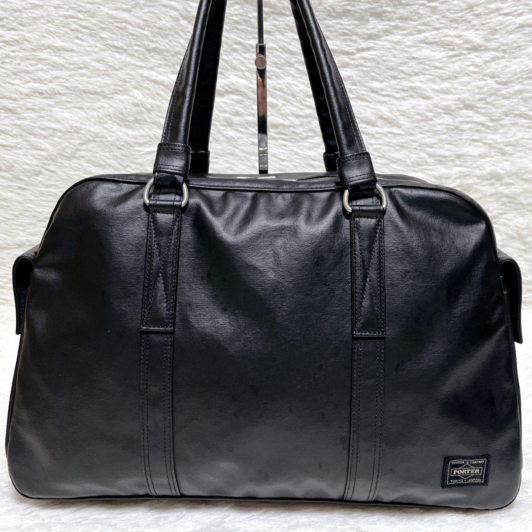 【極美品】PORTER フリースタイル ボストンバッグ 黒 707-07171
