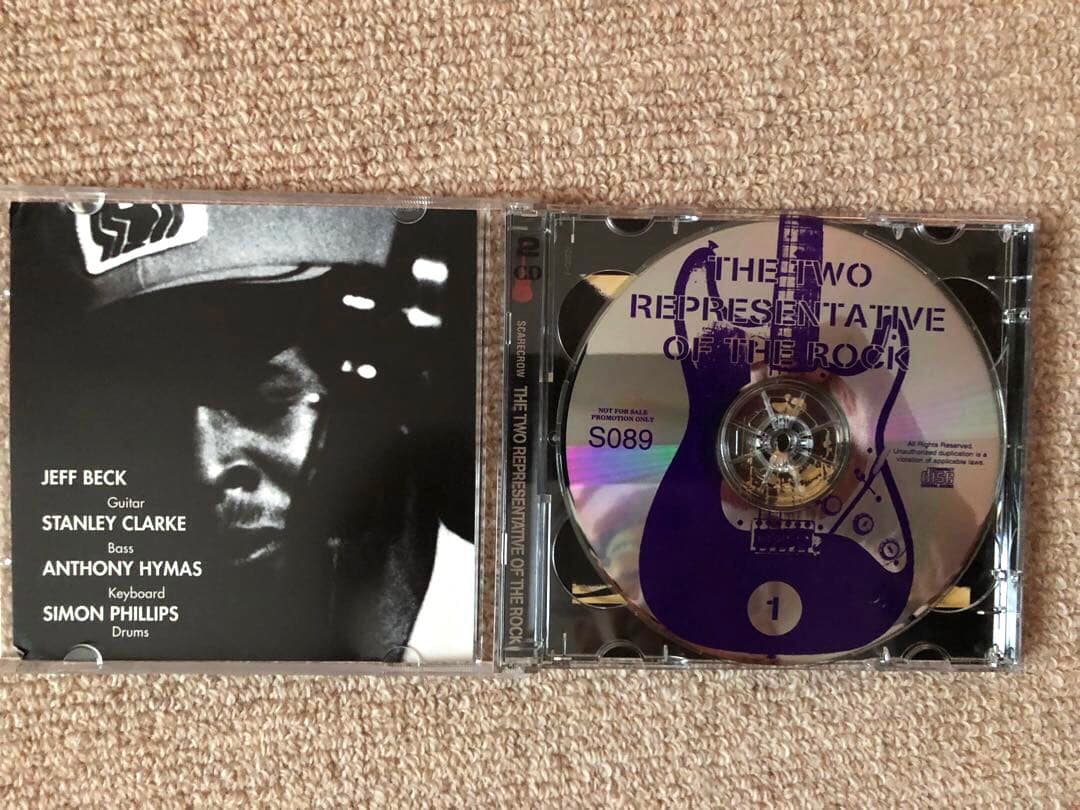 JEFF BECK STANLEY CLARKE 5CD 来日パンフレット