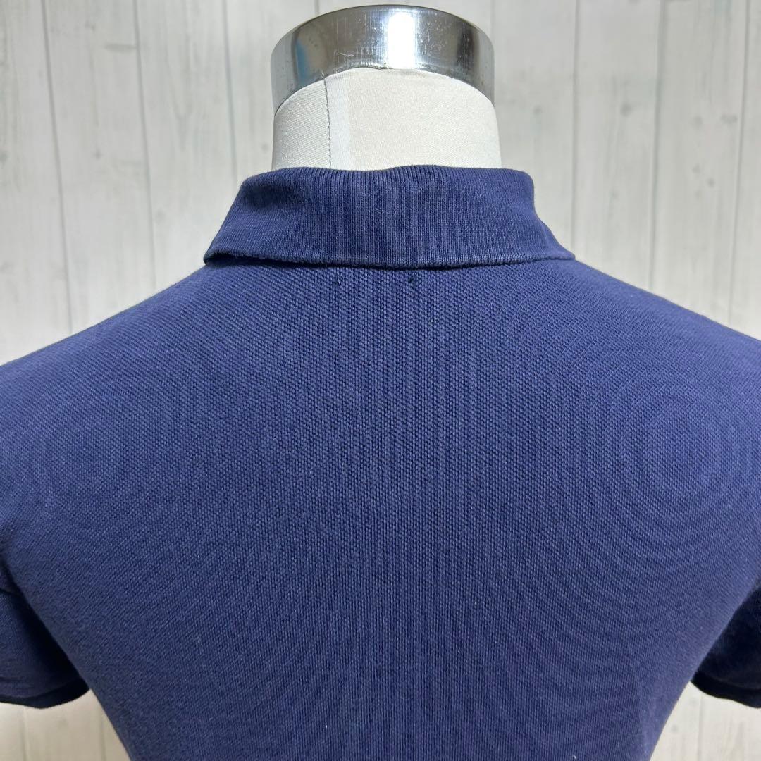 極美品 ポロ ラルフローレン ポロシャツ ビッグポニー ネイビー レディース S