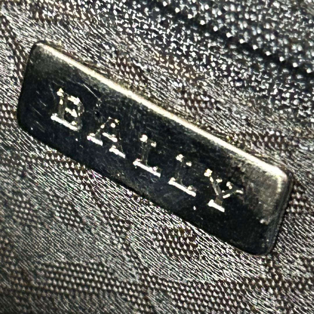 BALLY バリー ミニボストンバッグ キルティングバッグ　シルバーロゴ金具