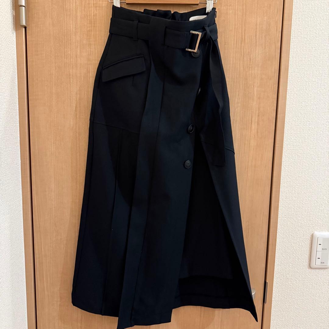 【美品】ユナイテッドトウキョウ スリットロングタイトスカート