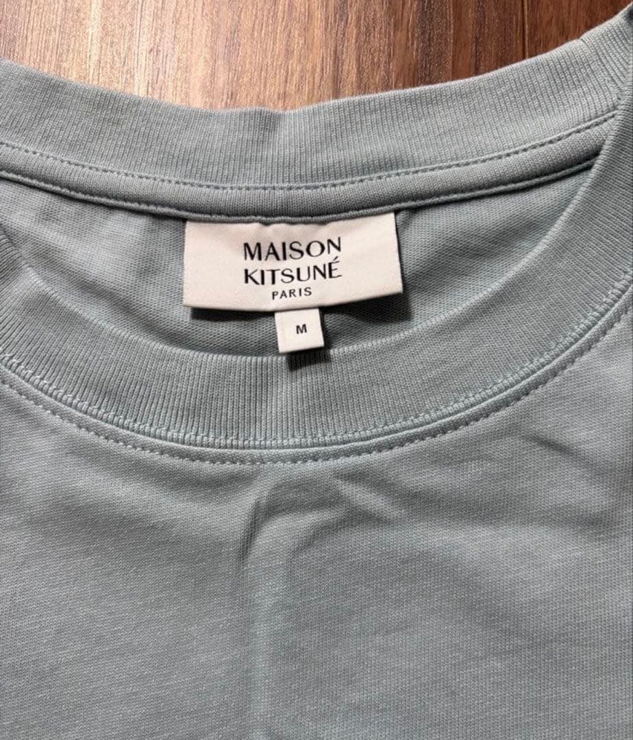 【国内正規品】MAISON KITSUNÉ Tシャツ　M メンズ　ブルー