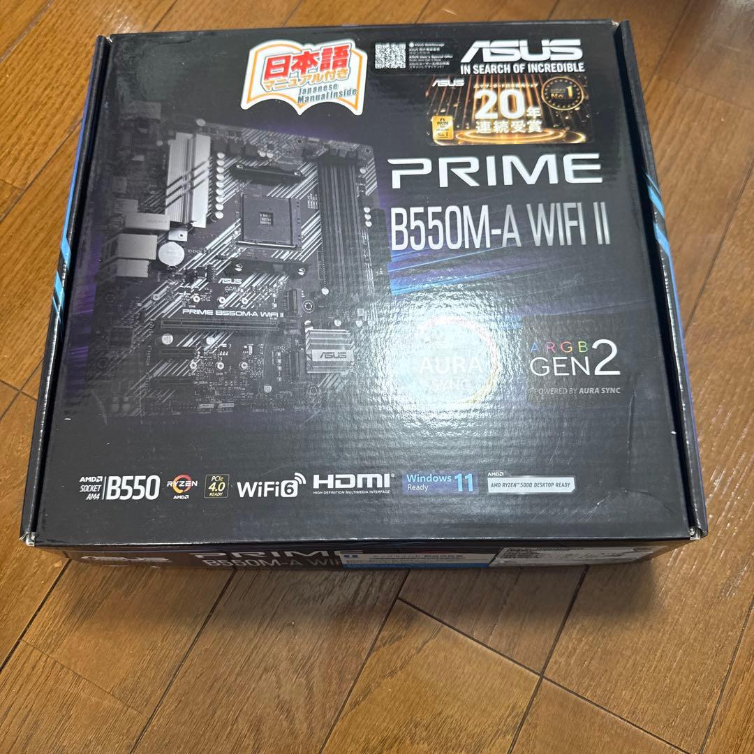 マザーボード ASUS PRIME B550M-A WIFI II AMD Ryzen