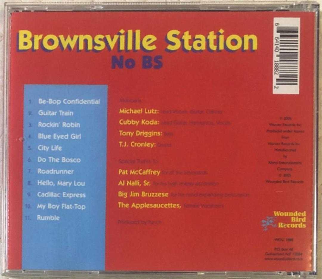 洋楽 Brownsville Station / No BS