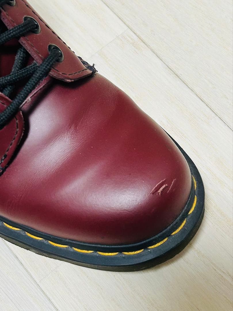 もん　Dr.Martens 8ホールブーツ CHERRY RED UK6