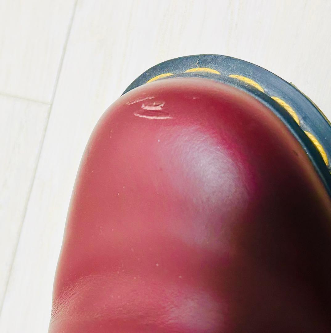 もん　Dr.Martens 8ホールブーツ CHERRY RED UK6