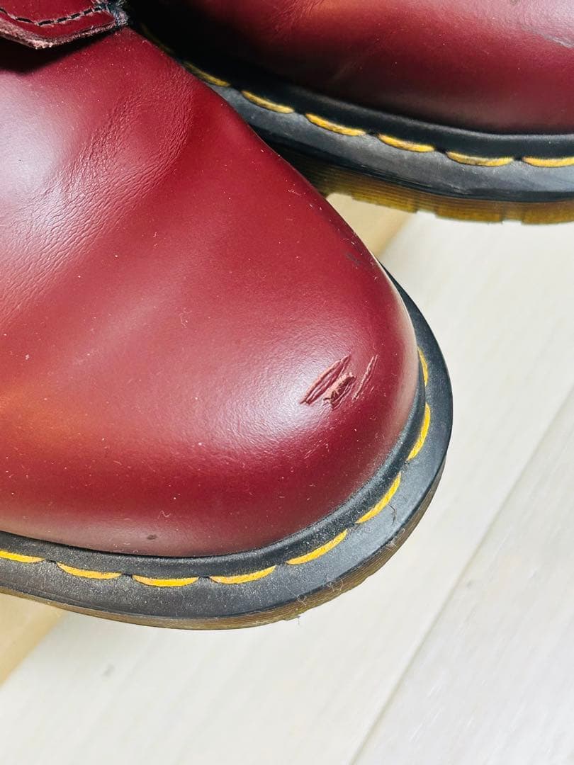 もん　Dr.Martens 8ホールブーツ CHERRY RED UK6