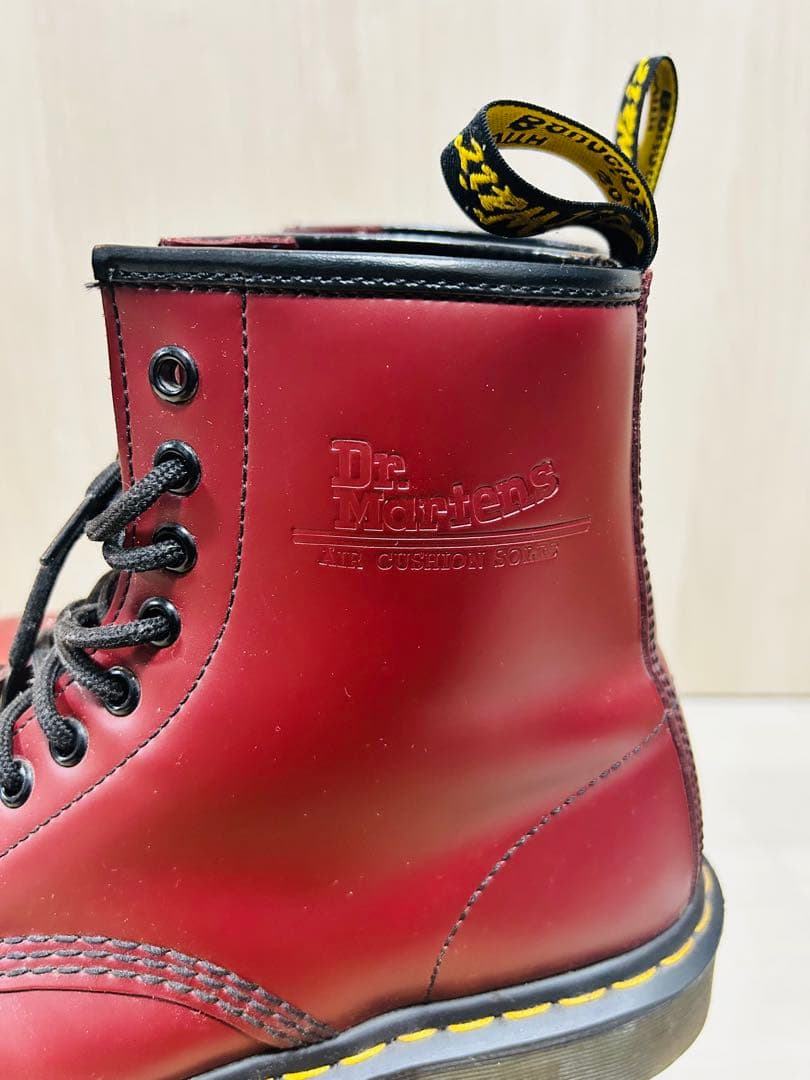 もん　Dr.Martens 8ホールブーツ CHERRY RED UK6
