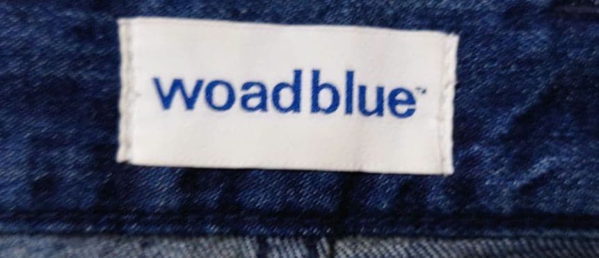 ウォードブルー　Woadblue　WB17404ワイドデニム　25インチ　 青