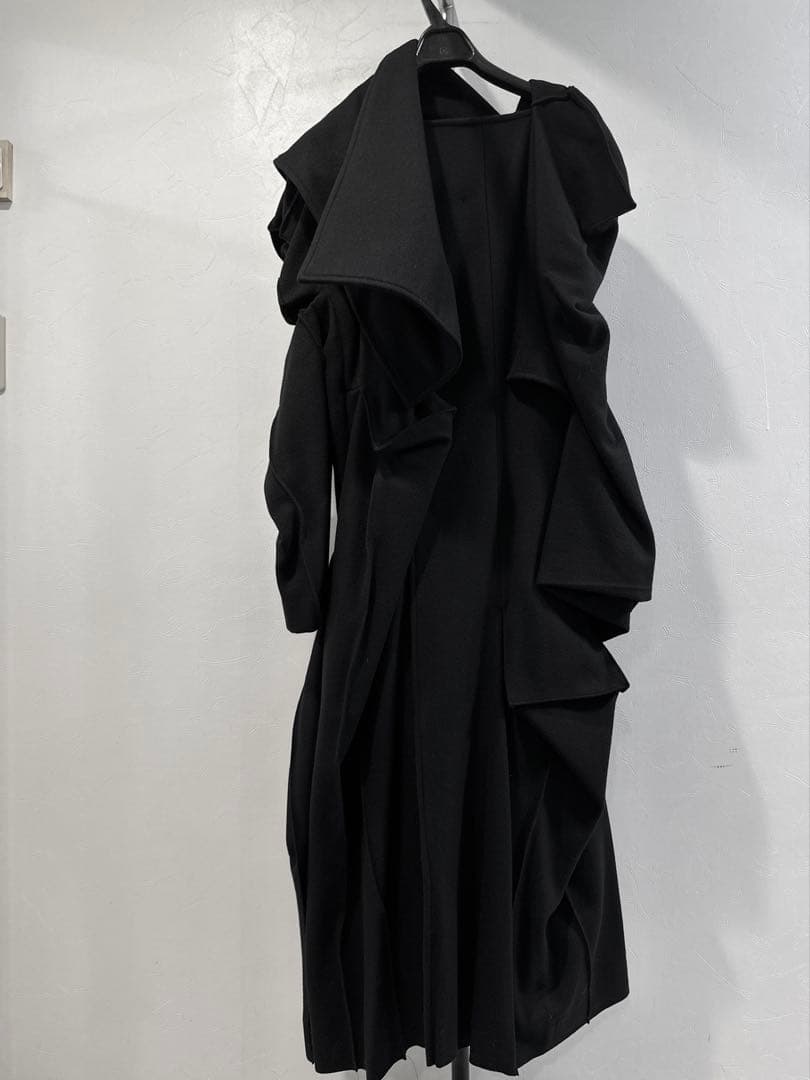 2024AW ヨウジヤマモト　ロングコート　メルトン