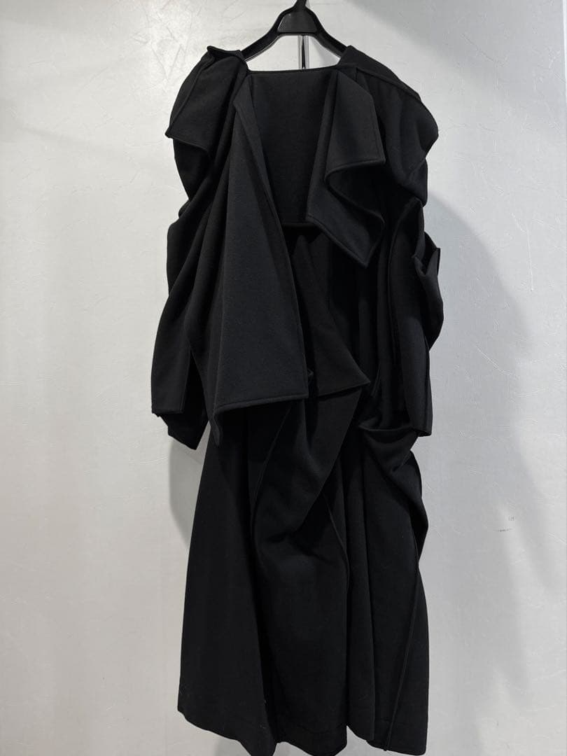 2024AW ヨウジヤマモト　ロングコート　メルトン