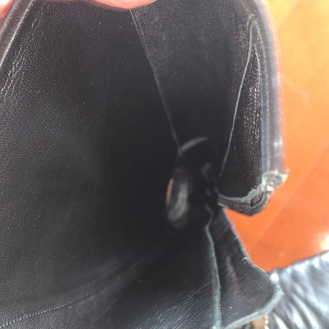 PRADA ブラックレザー ロングブーツ 約24.5cm