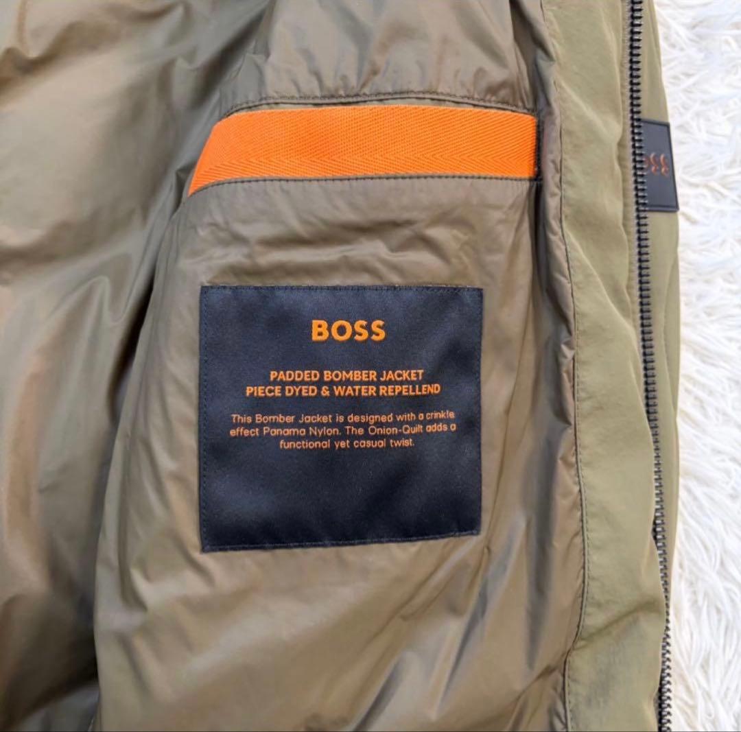 現行/M相当✨HUGO BOSS ヒューゴボス ボンバージャケット キルティング