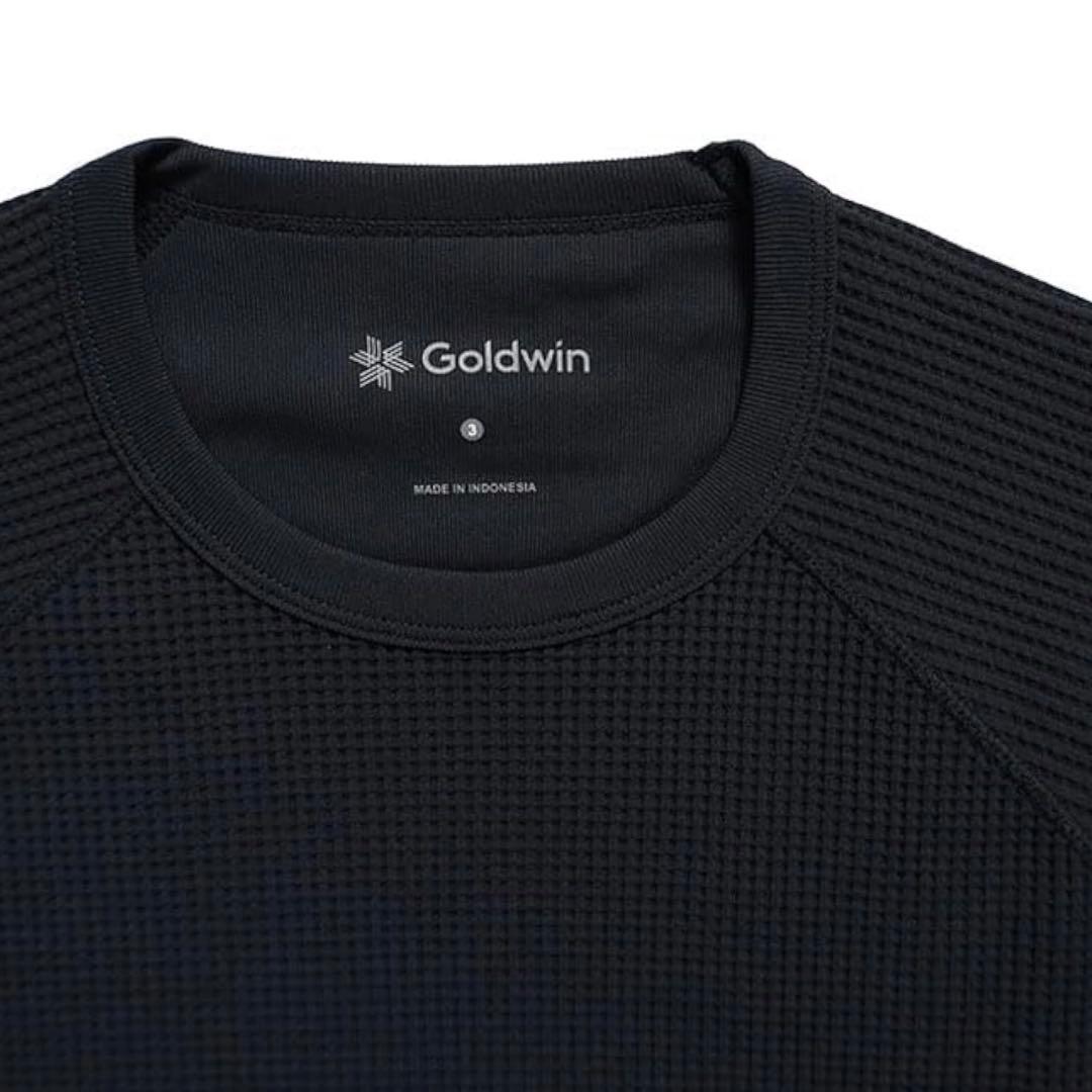 あ*こ様 Goldwin ワッフルライトロングスリーブティーシャツ ブラック 2