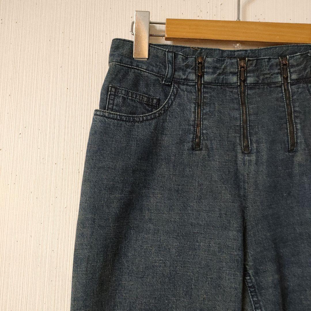 シャネル ハイウエストデニムパンツ サイズ38 イタリア製