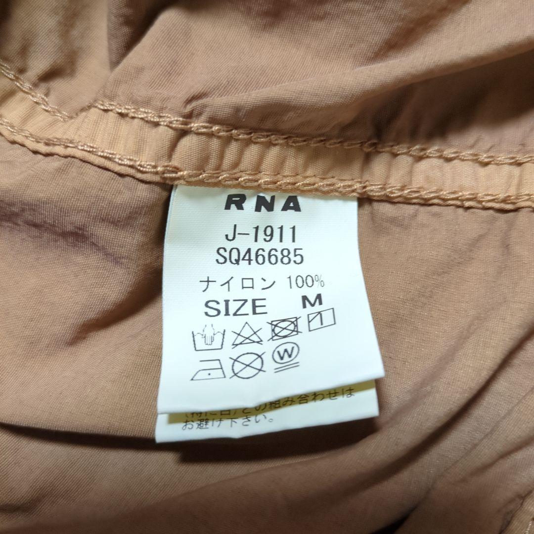 【新品未使用】RNA-N 製品染め ナイロンスノーパーカー レディース M