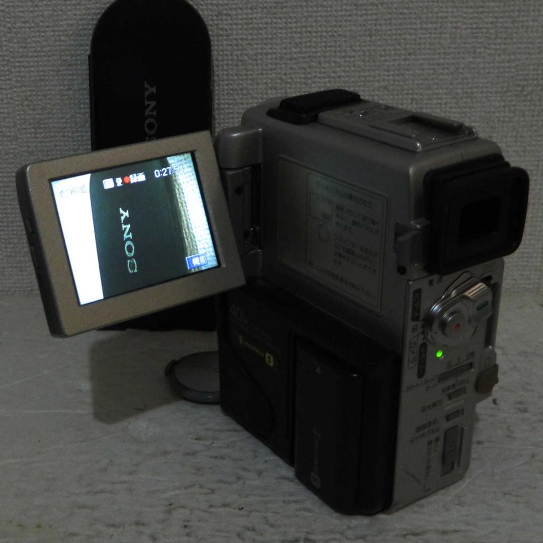 動作品 Sony DCR-PC3 miniDVビデオカメラ ダビングなどに