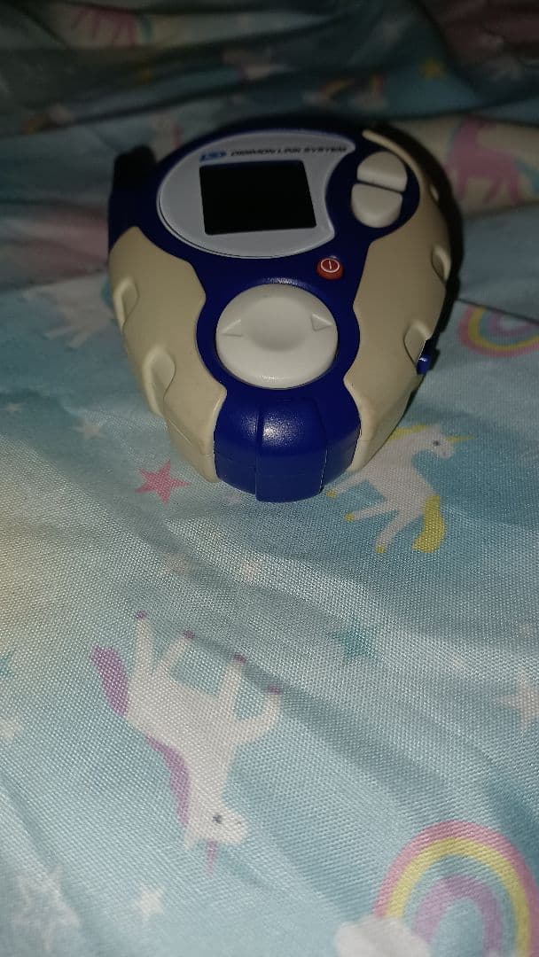 デジタルモンスター　デジモン　デジヴァイス ブルー　ホワイト