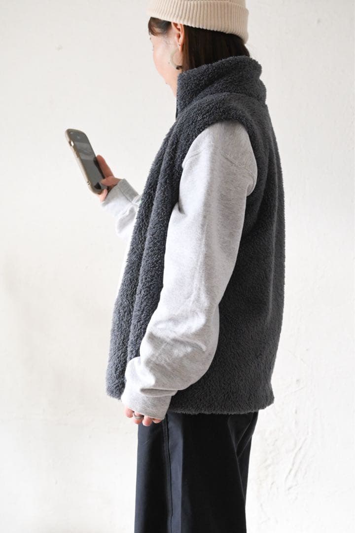 patagonia ベスト S グレー