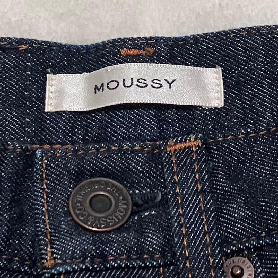 じゅ✨極美品✨ moussy MVS フレア デニム ワンウォッシュ