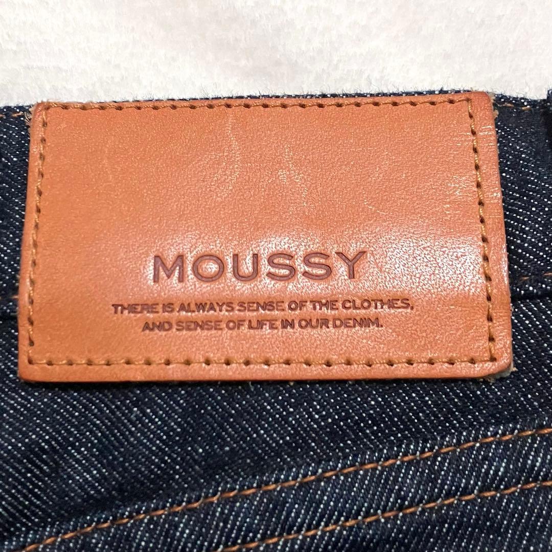 じゅ✨極美品✨ moussy MVS フレア デニム ワンウォッシュ