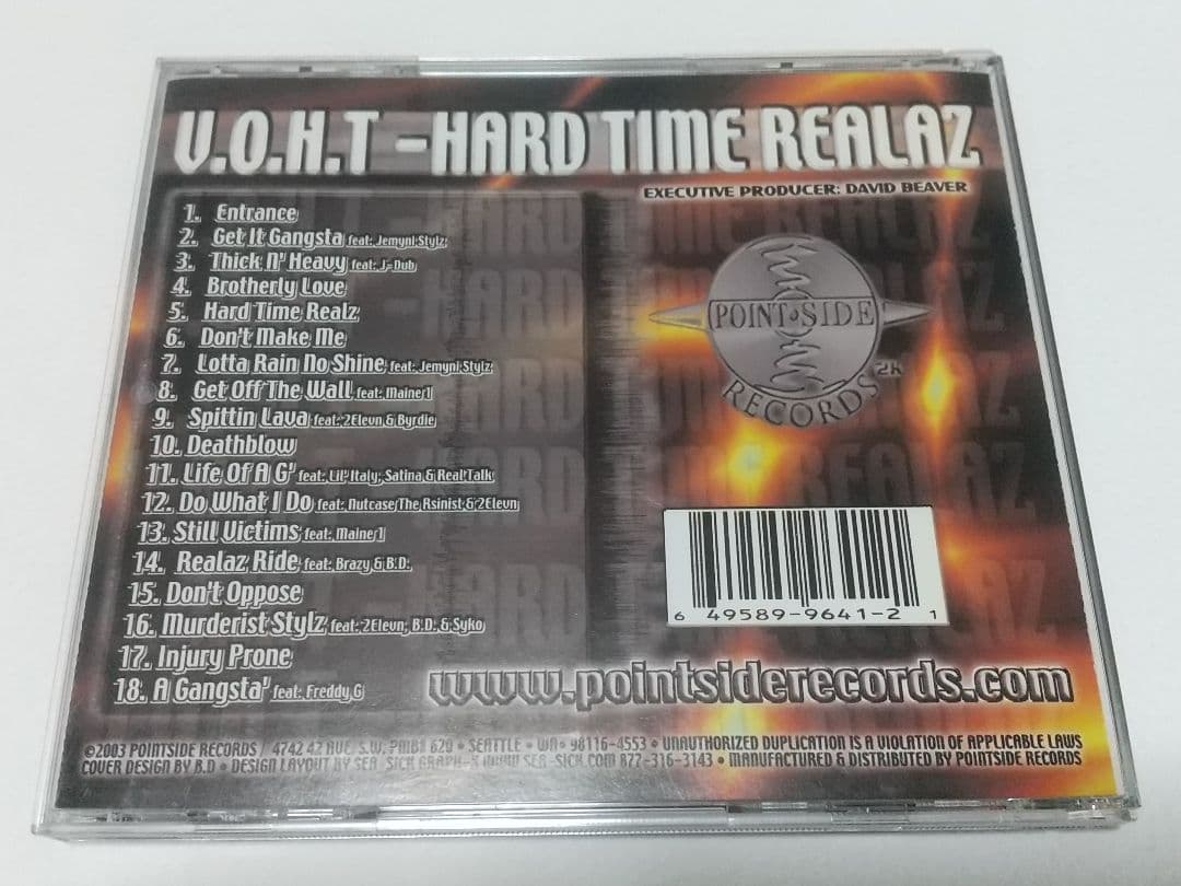 洋楽 V.O.H.T. Hard Time Realaz G-Rap G-Funk