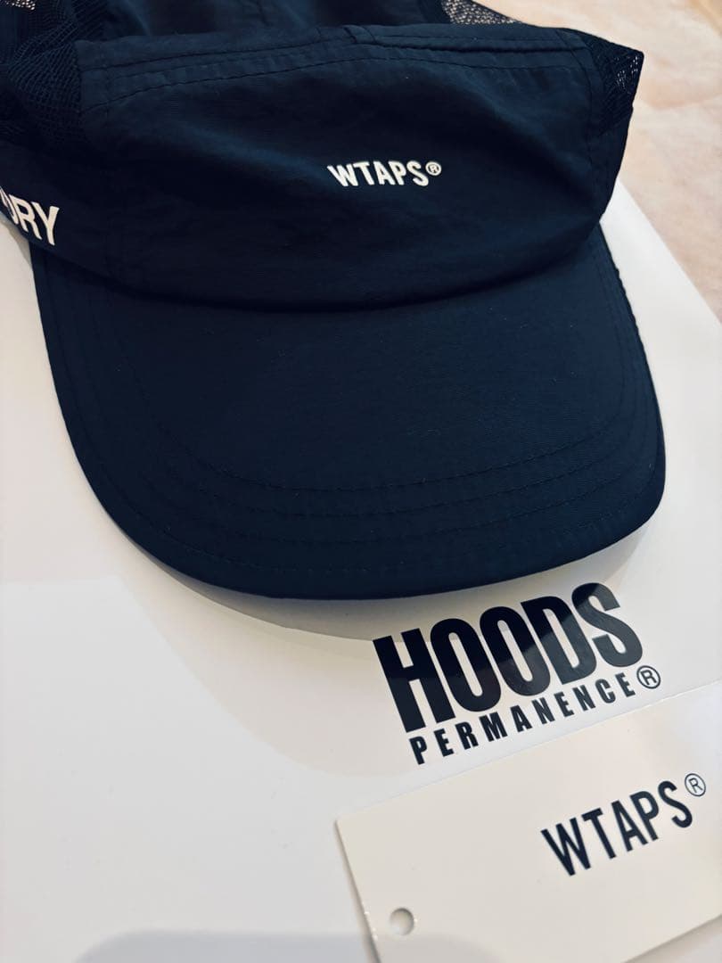 【新品】WTAPS CAP / POLY. TWILL/BLACK