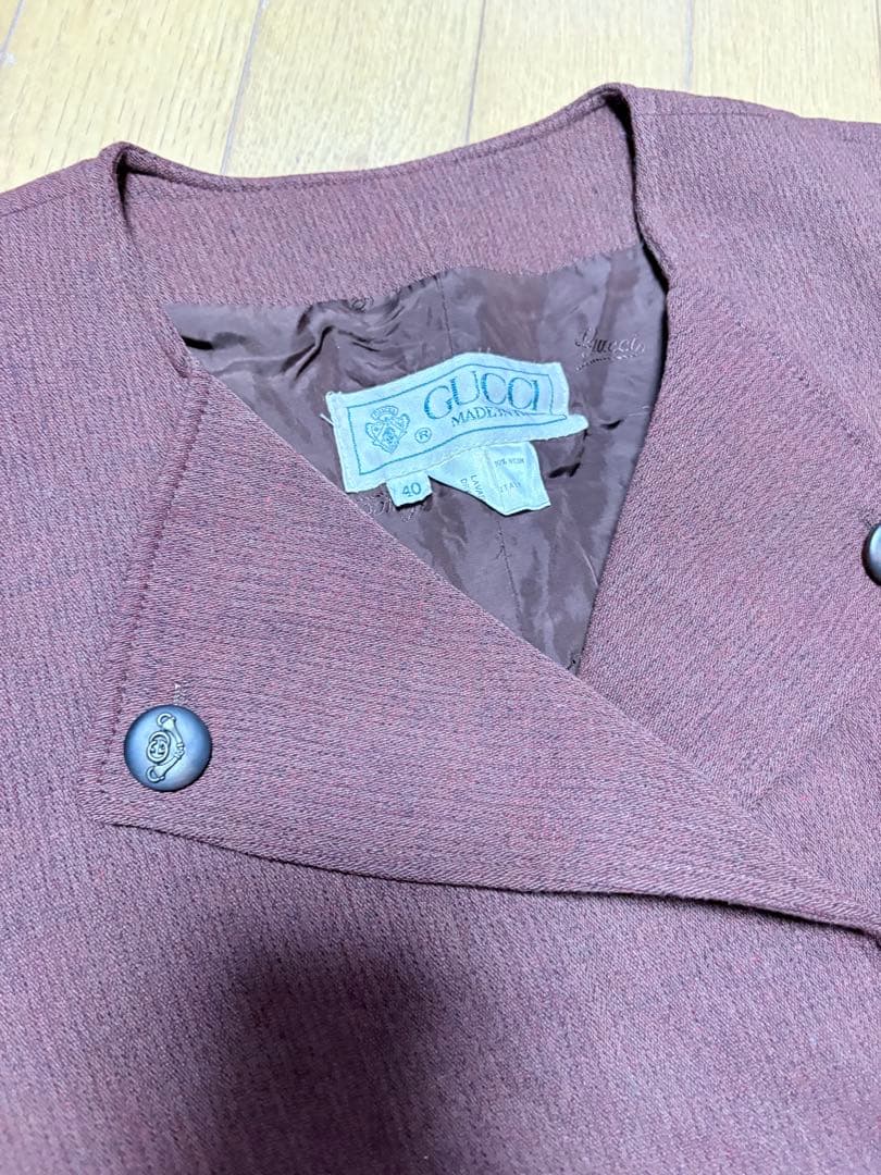 OLD GUCCI ダブルブレストジャケット