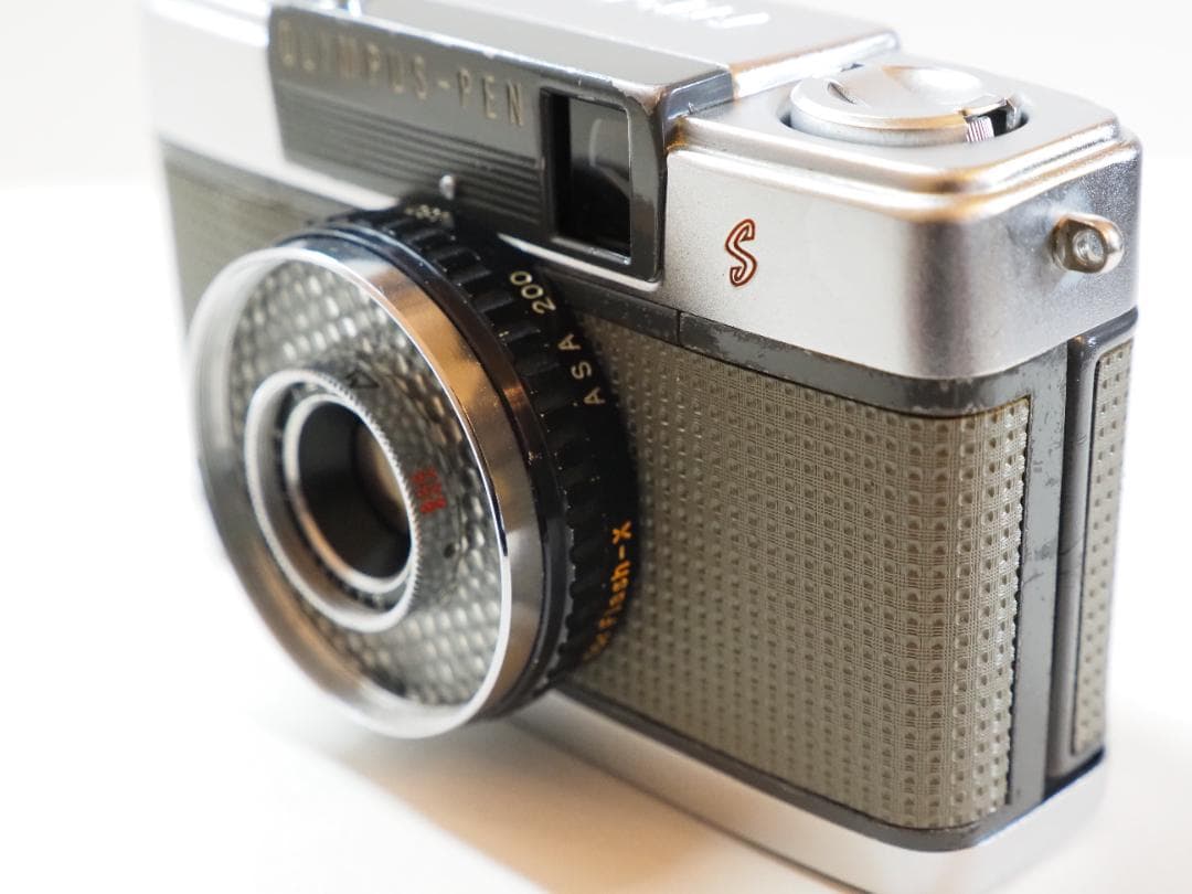 整備済 オリンパス OLYMPUS PEN-EES ハーフフィルムカメラ