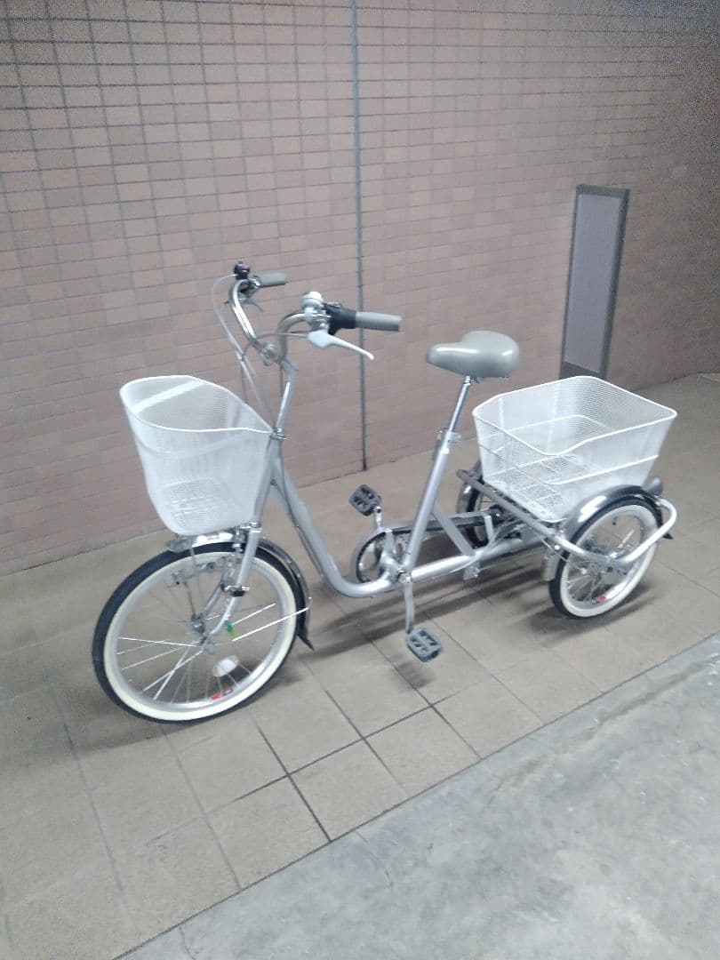 さだ！ミムゴ製！スイングチャーリー！大人用三輪車！三輪自転車！美品！