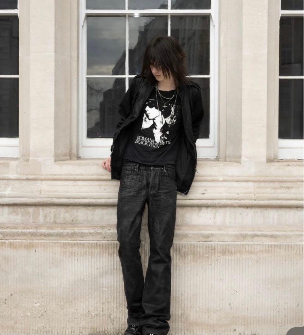lamentist bootscut jeans コーティングデニム　xs