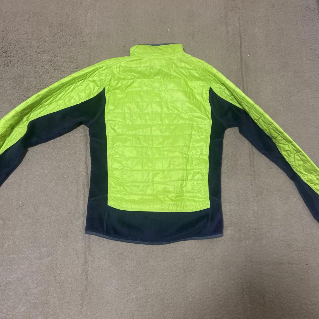 モ*ー様 patagonia ナノパフ ハイブリッドジャケットr2 ゲッコウグリ