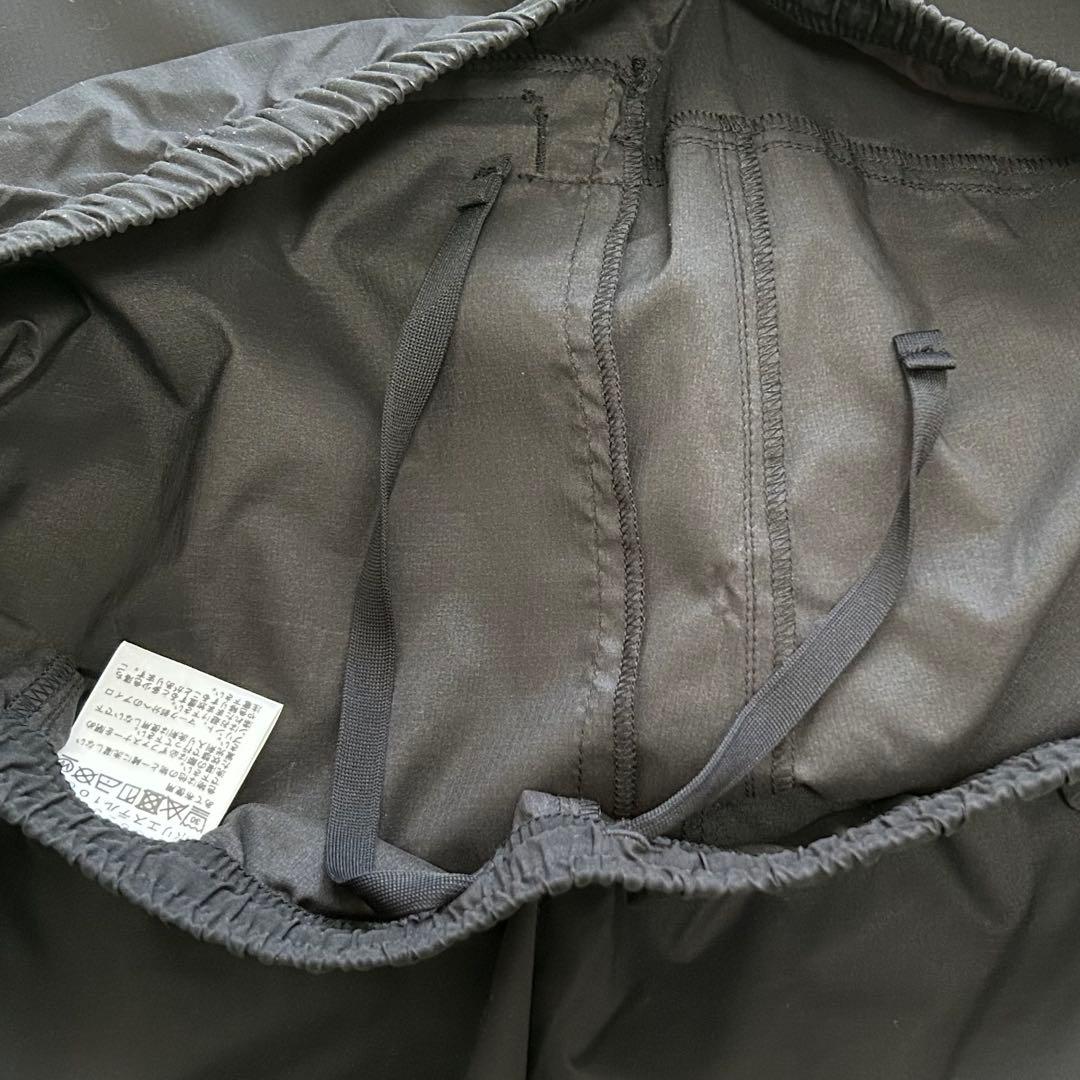 h*︎様 ノースフェイス ES エニータイムウィンドロングパンツ 黒 L NB6