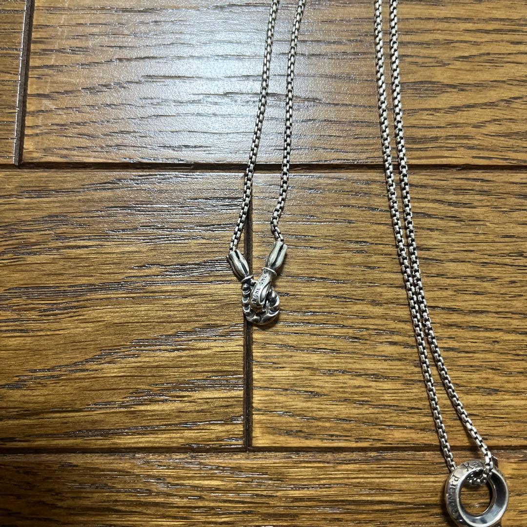 ロンワンズのネックレス(トップはカムホート刻印入り)