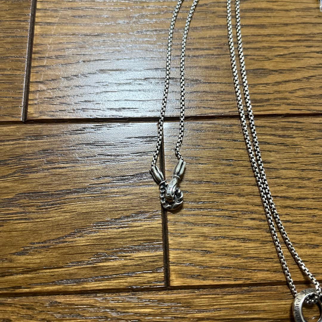 ロンワンズのネックレス(トップはカムホート刻印入り)