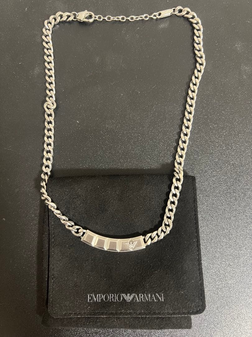 EMPORIO ARMANI ネックレス EGS2906040シルバー