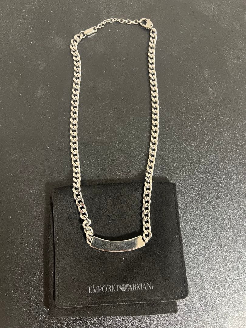 EMPORIO ARMANI ネックレス EGS2906040シルバー