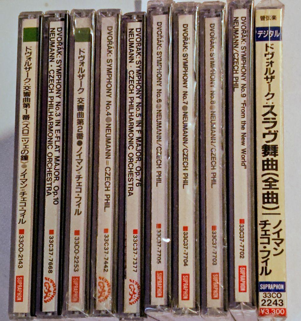 ドヴォルザーク交響曲全集＋スラヴ舞曲（全10枚）